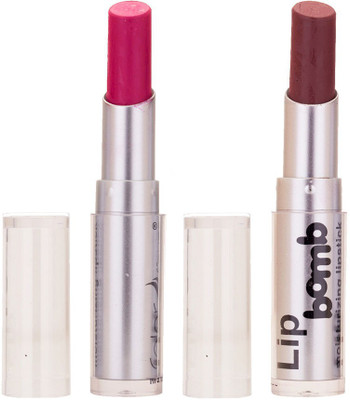 

Color Fever Creamy Matte Limited Offer77160137Purple, Chocolate Lipstick Set(Purple, Chocolate, 6.4 g)