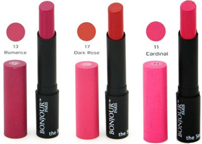 

Bonjour Paris Color Cap Creamy Matte Lipstick 1(Multicolor, 12 g)