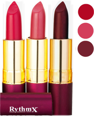 

Rythmx Matte Lipstick 411 428 435(Multicolor,)