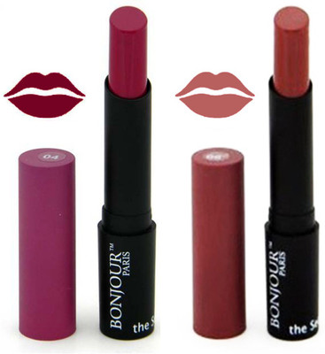 

Color Fever Creamy Matte Lipstick Combo 4-6(Multicolor,, 8 g)