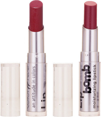 

Color Fever Creamy Matte Limited Offer77160011Maroon,Purple Lipstick Set(Maroon, Purple, 6.4 g)