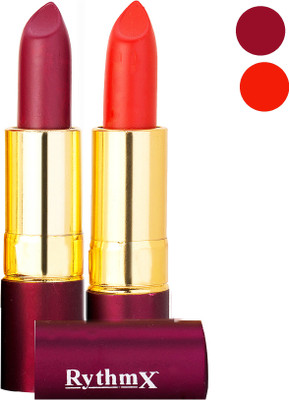 

Rythmx Matte Lipstick 416 433(Purple, Orange,)