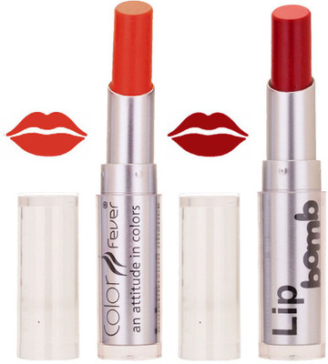

Color Fever Creamy Matte Profissional Orange, Dark Red(Orange, Dark Red, 6.4 g)