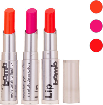 

Color Fever Delhi Ki Mashoor Lipstick 398(Orange, Neon Pink, Neon Orange, 9.6 g)