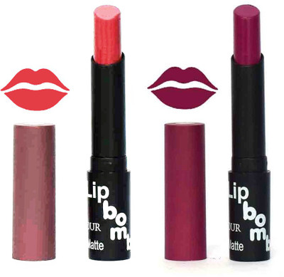 

Color Fever Creamy Matte Lipstick Combo 1-13(Multicolor,, 8 g)