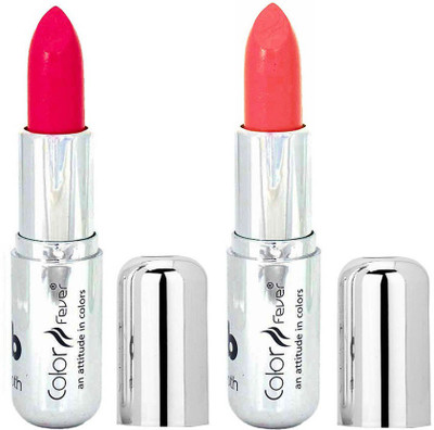 

Color Fever Creamy Matte Pink Lipstick 24061603(Pink, Peach, 8.4 g)