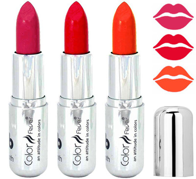 

Color Fever Pink Color Lipstick 133201620(Multicolor,, 12.6 g)