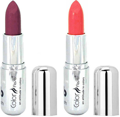 

Color Fever Creamy Matte Shine Purple Lipstick 24201672(Light Pink, Peach, 8.4 g)
