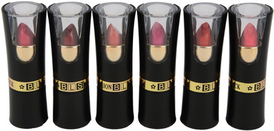

Baoiishi Pack of 6 Premium Lipsticks(Multi, 3.5 g)