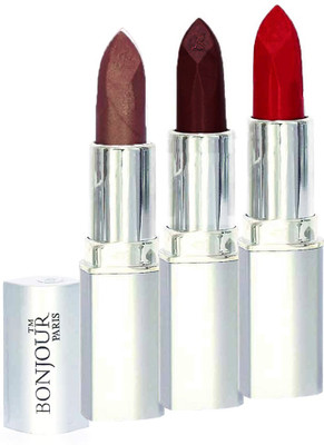 

Bonjour Professional 0214 Coffee Maroon Red Lipstick(Maroon, Coffee, Red, 11.4 g)