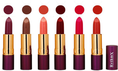 

Rythmx Long Lasting Lipstick(Pack of 6, Multicolour)218(Pink)