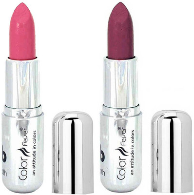 

Color Fever Creamy Matte Shine Purple Lipstick 24201642(Nude, Light Pink, 8.4 g)