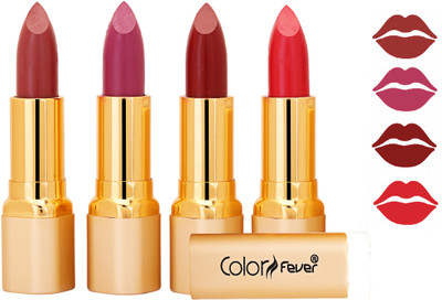 

Color Fever Absolute Non Transfer Matte Lipstick 02(Mauve, Plum, Mauve, Red, 16.8 g)