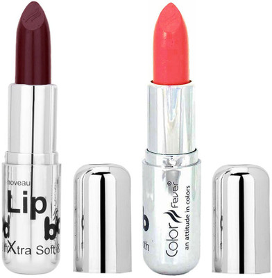 

Color Fever Creamy Matte Peach Lipstick-24807(Brown, Peach)