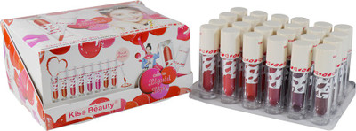 

Kiss Beauty Liquid Lipstick Pack of 24(THPO-A, 7 ml)