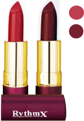 

Rythmx Matte Lipstick Combo 415 428(Multicolor,)