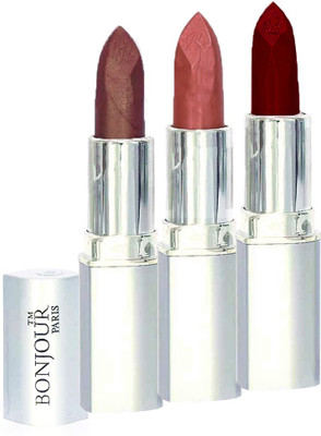 

Bonjour Professional 0317 Coffee Nude Dark Red Lipstick(Nude, Coffee, Dark Red, 11.4 g)