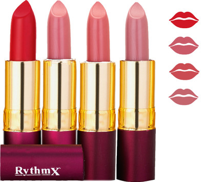

Rythmx Matte Lipstick Combo 032(Multicolor,)