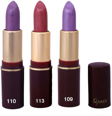 

Imported Qunex Maroon,Purple,Rose Pink Lipsticks Combo 1806190(Multicolor,)