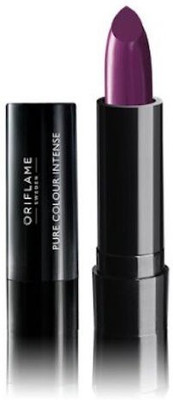 Oriflame Sweden Pure Colour Intense Lipstick(2.5 g, Pretty Purple) available at flipkart for Rs.119