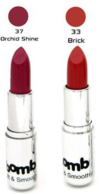 

Color Fever Silver Lable Lipstick 33 37(Brick, Orchid Shine, 8 g)