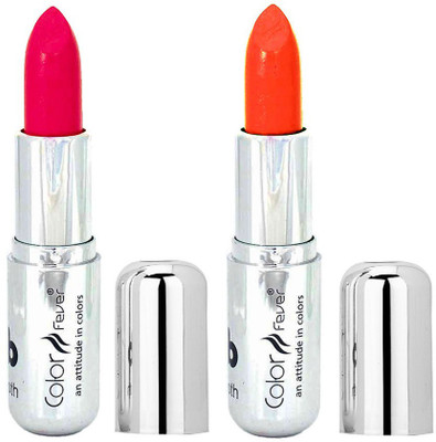 

Color Fever Creamy Matte Orange Lipstick 24061604(Pink, Orange, 8.4 g)