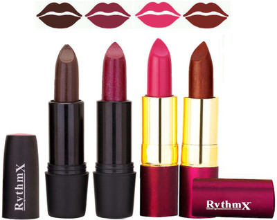 

Rythmx Black and purple label lipsticks(Multicolor,)