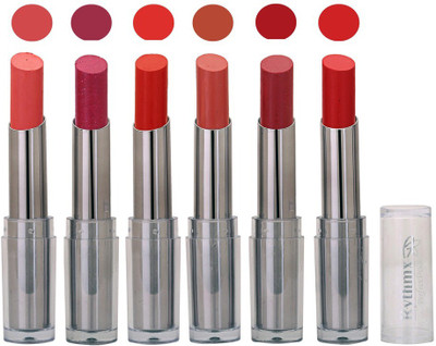 

Rythmx Color Show Creamy Matte Lipstick (Pack of 6) 510(Shade-93)