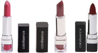 

Coloressence (CODE-7)-(CODE-62)-(CODE-50) Packof3 Mesmerising Lip Color(Multi, 4 g)