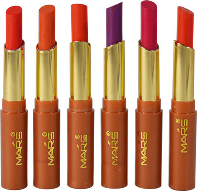 

Mars Playmate Series Sweet Lipstick Pack Of 6(PGGP-B3, 3 g)