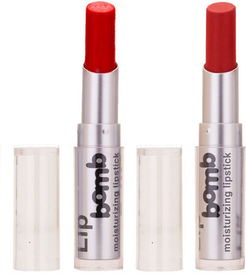 

Color Fever Creamy Matte Limited Offer77160253Red, Brick Red Lipstick Set(Red, Brick Red, 6.4 g)