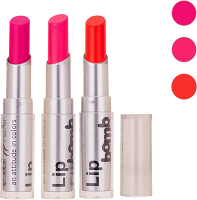 

Color Fever Delhi Ki Mashoor Lipstick 401(Neon Pink, Neon Pink, Neon Orange, 9.6 g)