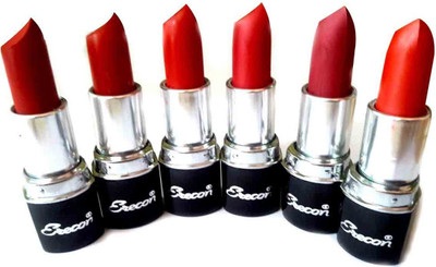 Erecon 6 Multicolor(Makeup Lipsticks Combo EMLP-J-6)
