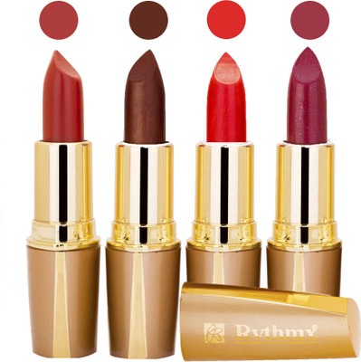 

Rythmx New Intense Dark Red Color Lipstick 308117(Red, Brown, Coffee, Pink, Maroon, Red, Purple, Orange, 16 g)