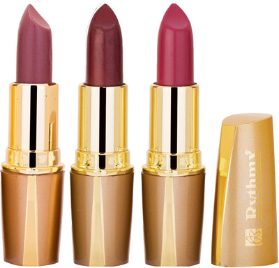 

Rythmx Golden Lipstick Combo 1406201641(Multicolor,, 11.4 g)