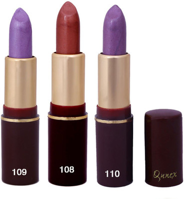 

Imported Qunex Purple,Purple,Rose Pink Lipsticks Combo 1806177(Multicolor,)