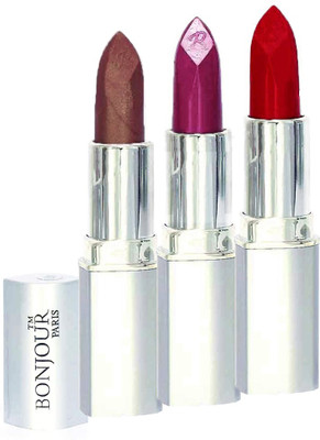 

Bonjour Professional 0339 Coffee Wine Red Lipstick(Wine, Coffee, Red, 11.4 g)