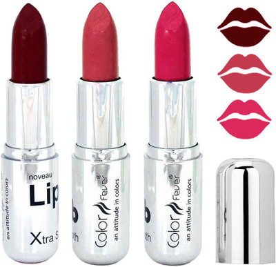 

Color Fever Pink Lipstick Combo 1204201621(Multicolor,, 12.6 g)