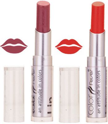Color Fever Hot Creamy Matte Girls Lipstick 233(Mauve, Orange, 6.4 g)