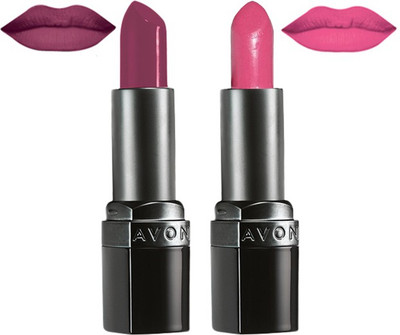 

Avon Ultra Color Matte Shade Lipstick (set of 2 of 3.8 g each)(matte amethyst, matte lily)