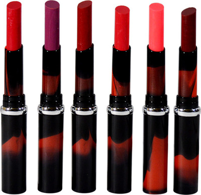 

Mars Rouge Glam Color Lipstick Pack of 6(A3, 1.7 g)