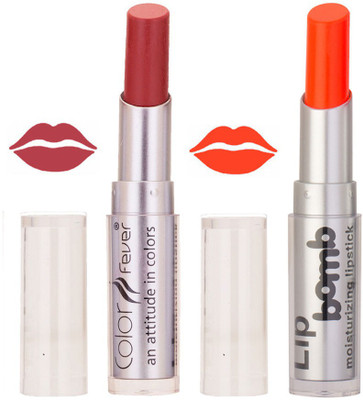 

Color Fever Hot Creamy Matte Girls Lipstick 223(Peach, Neon, 6.4 g)