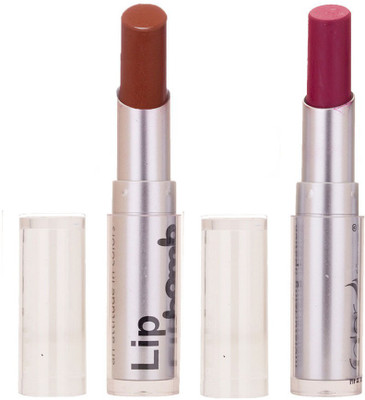 Color Fever Creamy Matte Limited Offer77160285Coffee, Purple Lipstick Set(Coffee, Purple, 6.4 g)