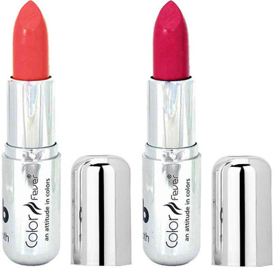

Color Fever Creamy Matte Peach Lipstick 2406201688(Peach, Neon Pink, 8.4 g)
