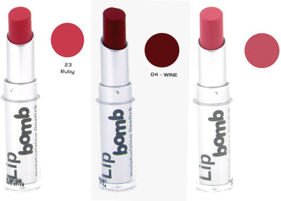 

Color Fever Bomb Matte Lipstick 23-14-4(Ruby, Cardinal, Wine, 12 g)