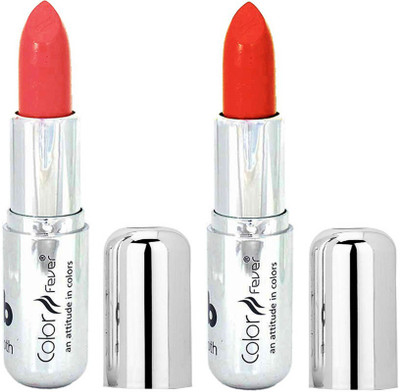 

Color Fever Creamy Matte Peach Lipstick 2406201692(Peach, Brick Orange, 8.4 g)