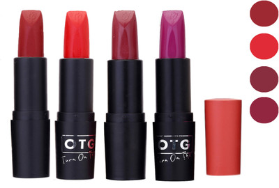 

OTG Colour Show Hot Lipstick 141(Maroon-Peach-Wine-Purple)