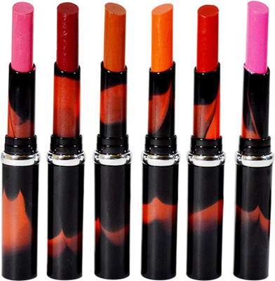 

Mars Rouge Glam Color Lipstick Pack of 6(A2, 1.7 g)