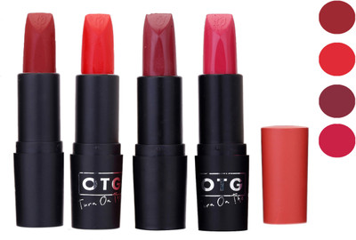 

OTG Colour Show Hot Lipstick 131(Maroon-Peach-Wine-Pink, 16.8 g)