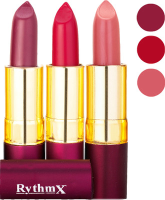 

Rythmx Matte Lipstick Combo 429 435 436(Multicolor,)
